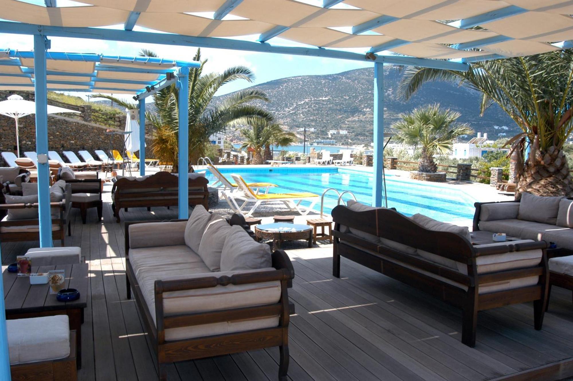 Alexandros Hotel Platis Gialos  Exteriör bild