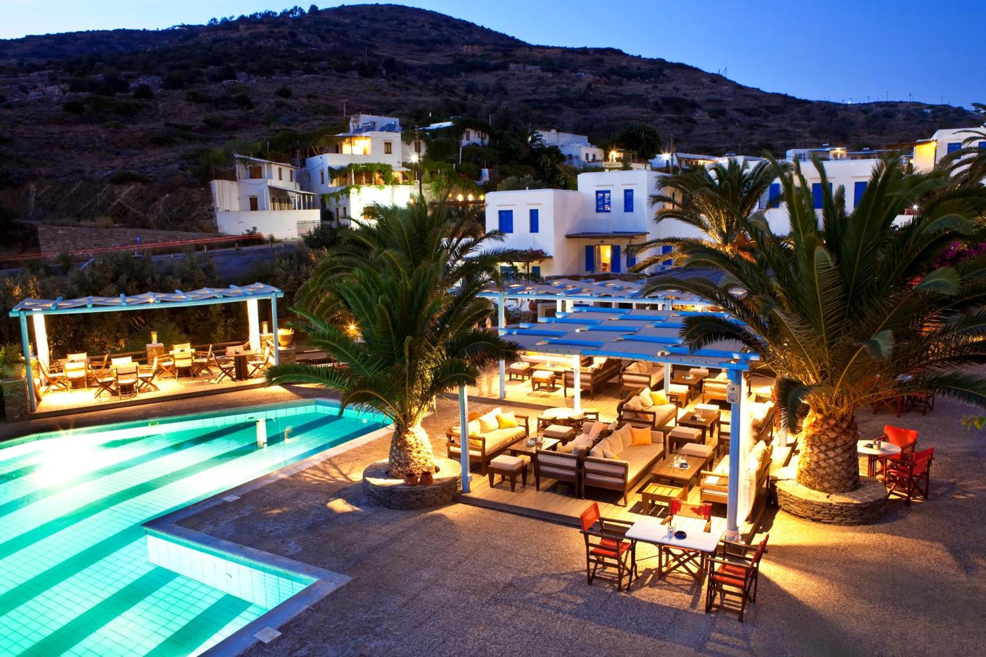 Alexandros Hotel Platis Gialos  Exteriör bild